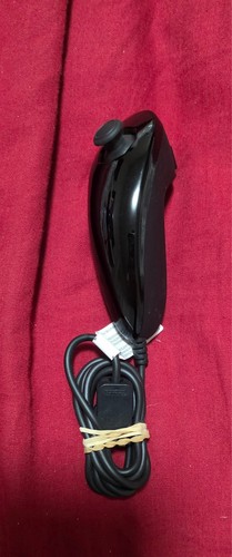 Nintendo wii black nunchuk - wii,