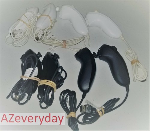 Wii nunchuck official lot 3 - wii,