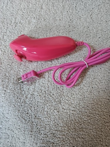 Pink nintendo wii - wii, joystick