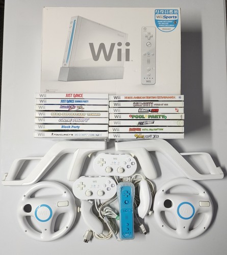 Nintendo wii console bundle - nintendo,